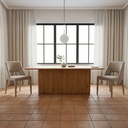 Joyce Dining Chair Light Brown-Set of Two - 6