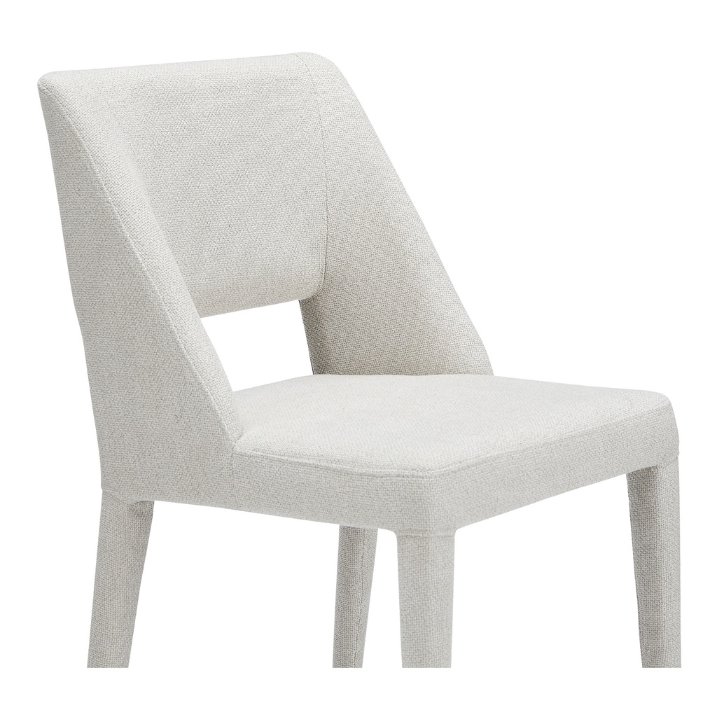 Joyce Dining Chair Beige-Set of Two - 5