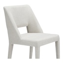Joyce Dining Chair Beige-Set of Two - 5