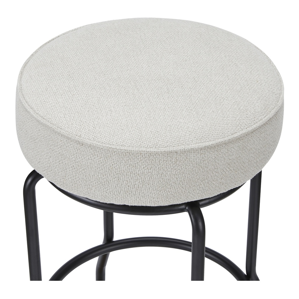 Kelsey Swivel Counter Stool Beige - 2