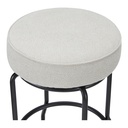 Kelsey Swivel Counter Stool Beige - 2