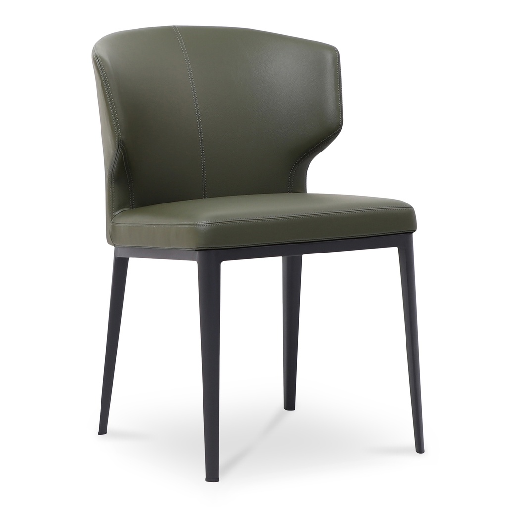 Delaney Dining Chair Dark Green-Set of Two - 1