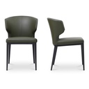 Delaney Dining Chair Dark Green-Set of Two - 2