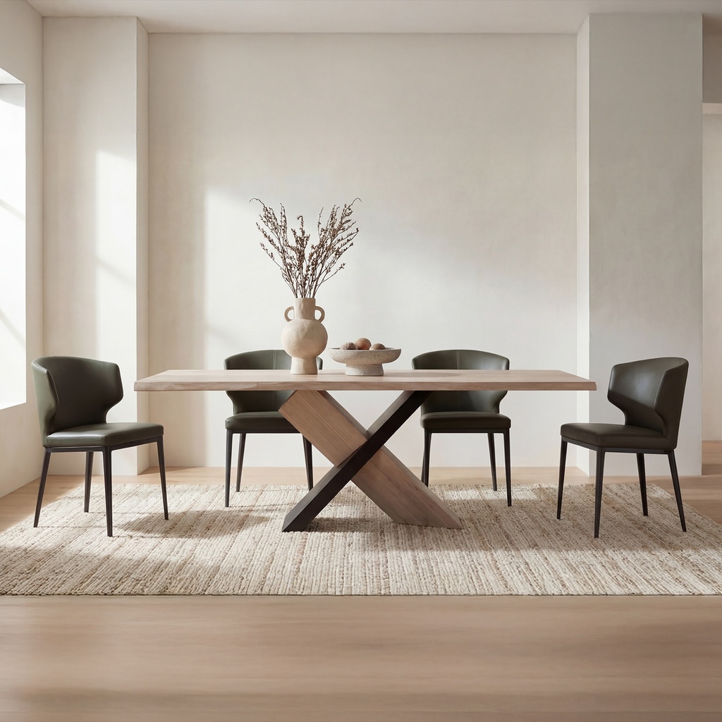 Delaney Dining Chair Dark Green-Set of Two - 7