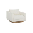 Keane Lounge Chair Cream - 1