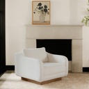 Keane Lounge Chair Cream - 8