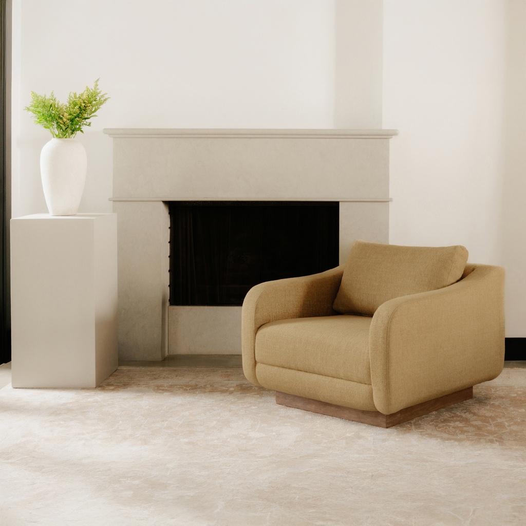 Keane Lounge Chair Ochre - 7