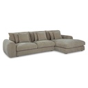 Berga Sectional Right Pebble - 1