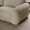 Berga Sectional Right Pebble - 5