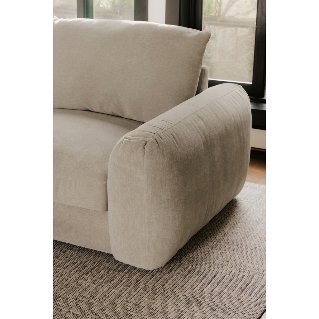 Berga Sectional Right Pebble - 6