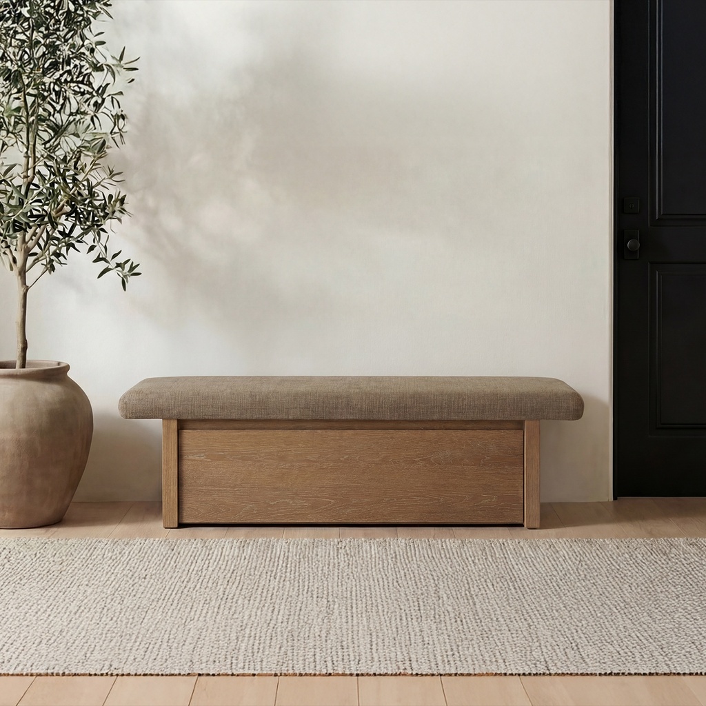 Gemma Storage Bench Taupe - 5