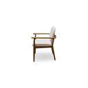 Norrie Dining Chair Cream - 3