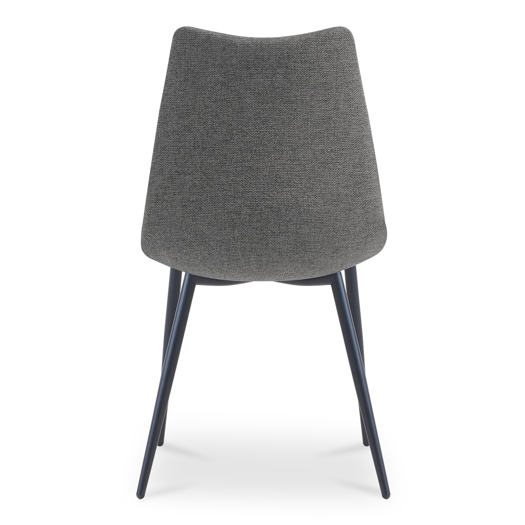 Alibi Dining Chair Dark Grey-Set of Two - 4