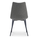 Alibi Dining Chair Dark Grey-Set of Two - 4
