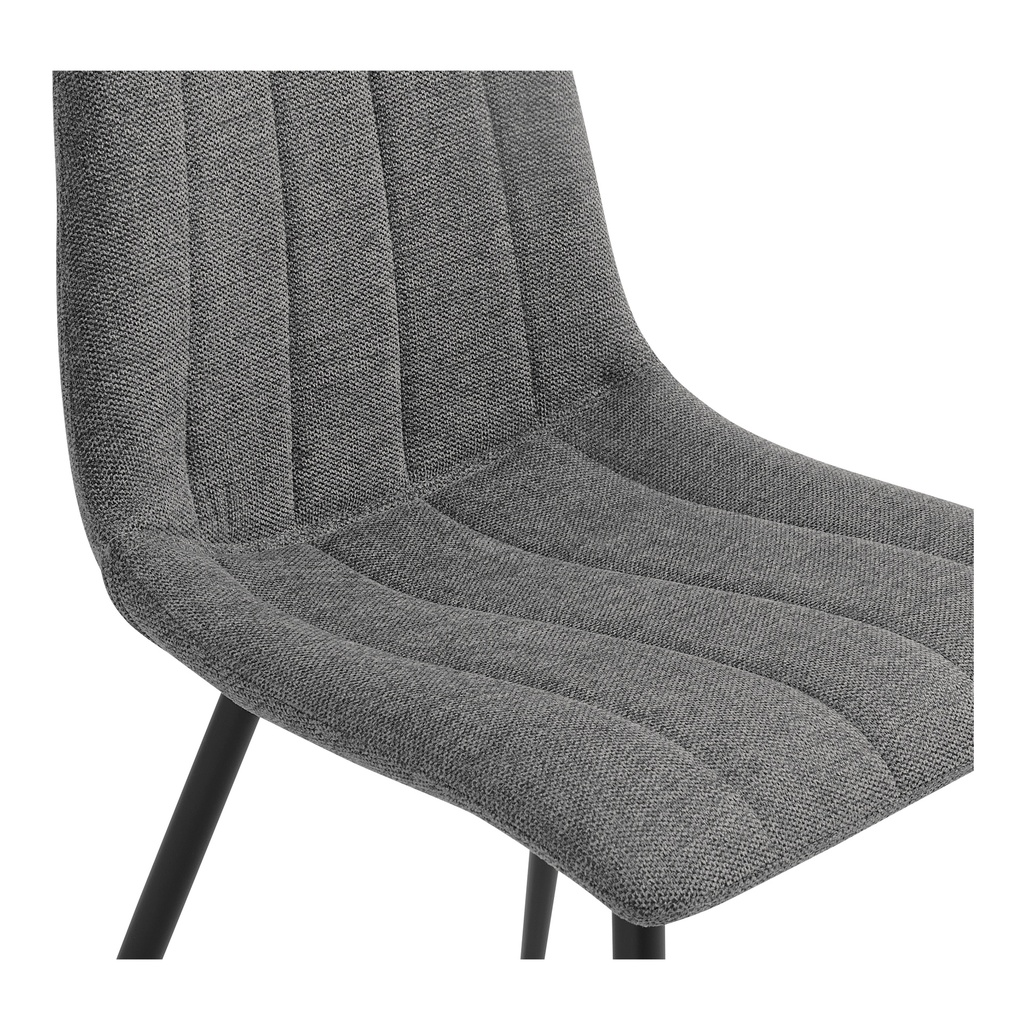 Alibi Dining Chair Dark Grey-Set of Two - 5