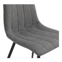 Alibi Dining Chair Dark Grey-Set of Two - 5
