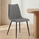 Alibi Dining Chair Dark Grey-Set of Two - 6