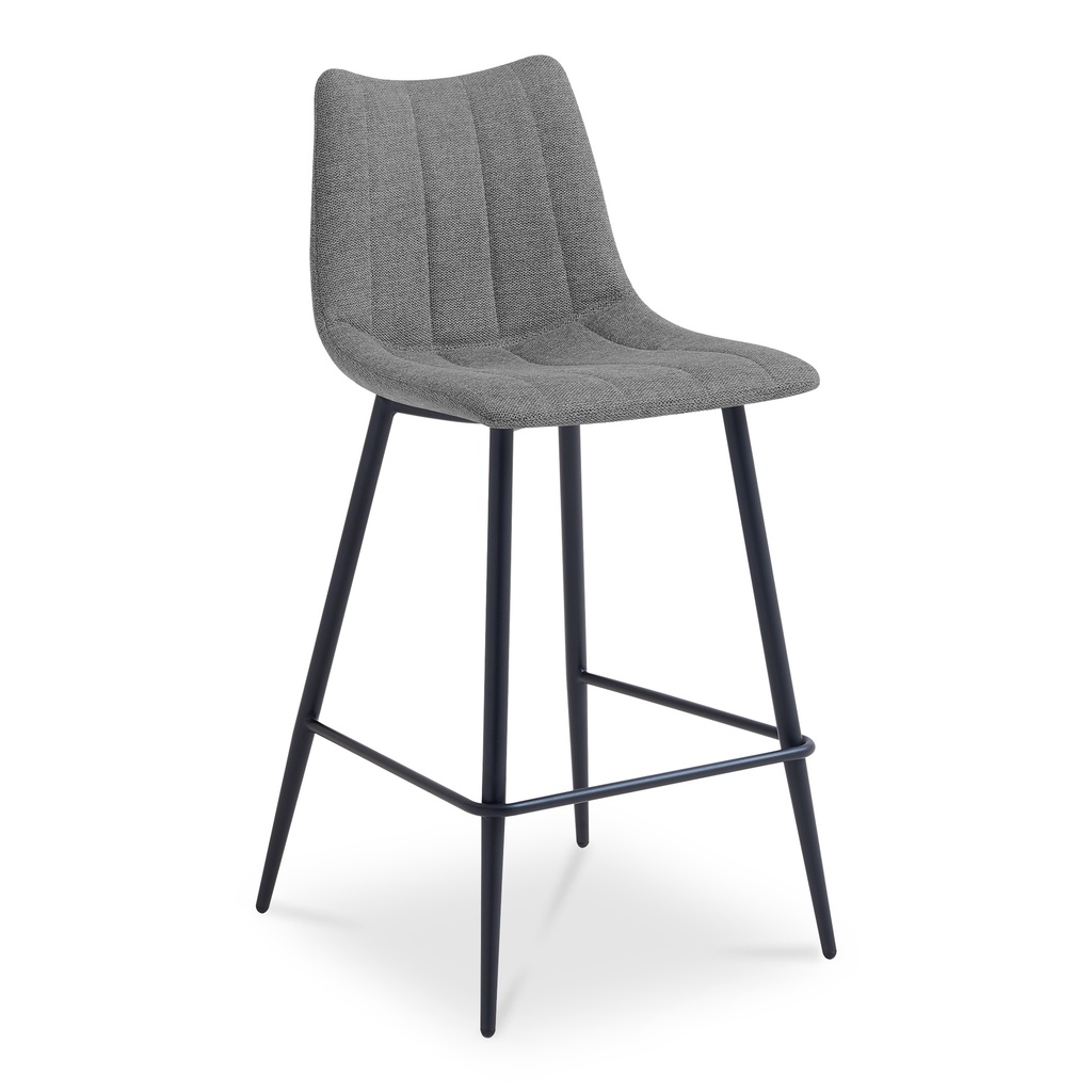 Alibi Bar Stool Dark Grey-Set of Two - 1