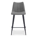 Alibi Bar Stool Dark Grey-Set of Two - 3