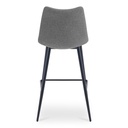 Alibi Bar Stool Dark Grey-Set of Two - 4