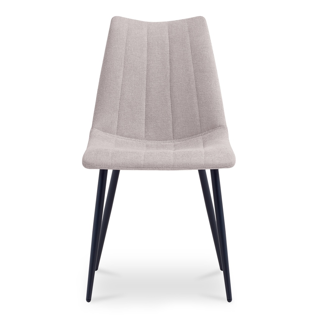 Alibi Dining Chair Beige-Set of Two - 3