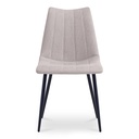 Alibi Dining Chair Beige-Set of Two - 3