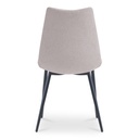 Alibi Dining Chair Beige-Set of Two - 4