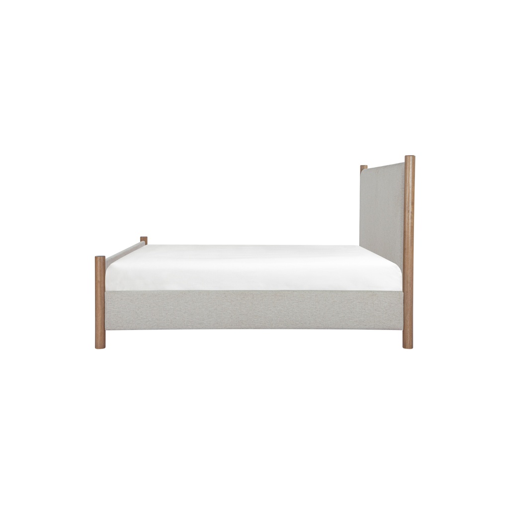 Warren Queen Bed Beige - 2
