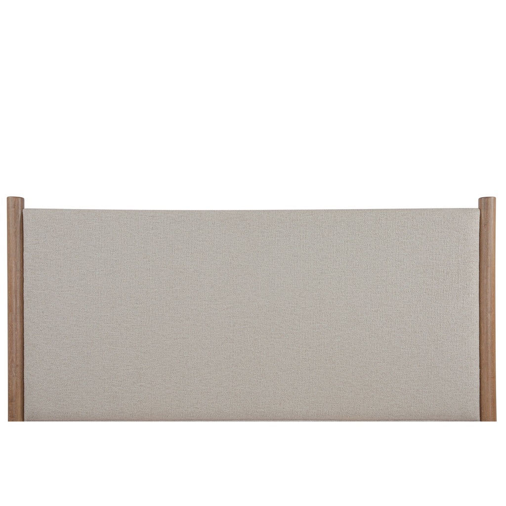 Warren Queen Bed Beige - 4