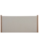 Warren Queen Bed Beige - 4