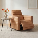 Juno Power Recliner Chair Tan Leather - 7