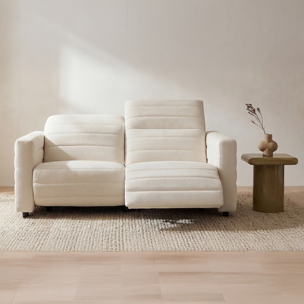 Juno Power Recliner Sofa Off White - 6
