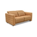 Juno Power Recliner Sofa Tan Leather - 1
