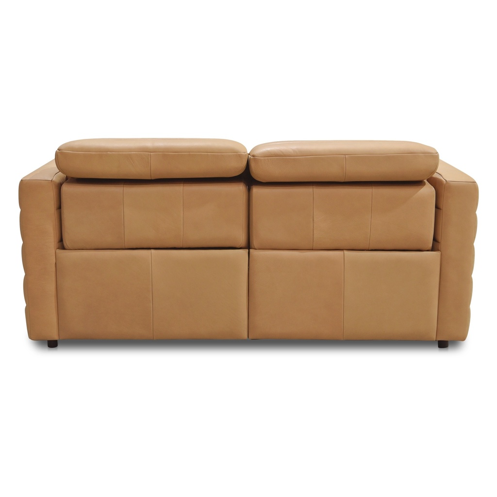 Juno Power Recliner Sofa Tan Leather - 4