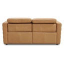 Juno Power Recliner Sofa Tan Leather - 4