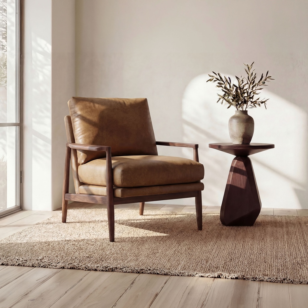 Arturo Accent Chair Tan - 8