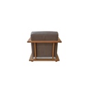 Eckersley Lounge Chair Cool Brown Leather - 3