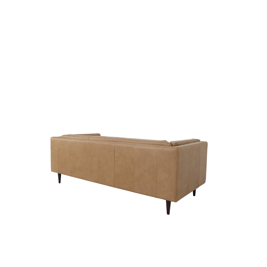 Woods Sofa Tan Leather - 1