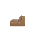 Lino Slipper Chair Tan Leather - 2
