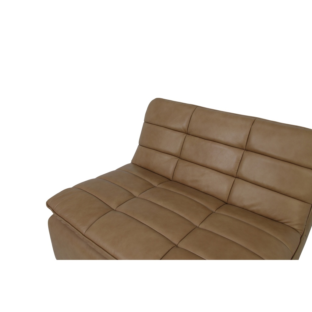 Lino Slipper Chair Tan Leather - 4