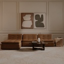 Lino Slipper Chair Tan Leather - 8