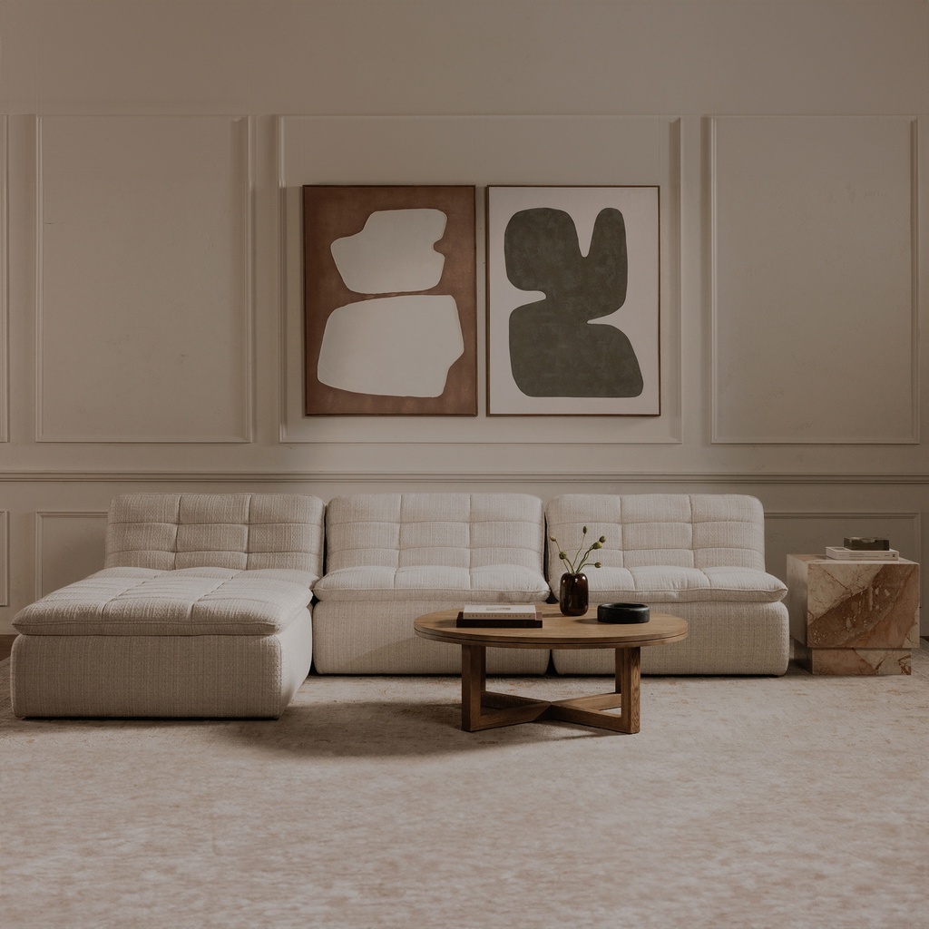 Lino Ottoman Textured Oat - 8