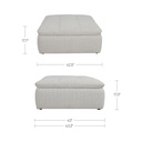 Lino Ottoman Textured Oat - 9