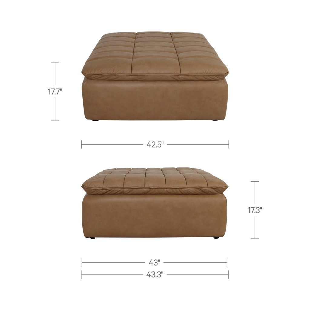 Lino Ottoman Tan Leather - 9