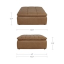Lino Ottoman Tan Leather - 9