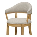 Carlos Dining Chair Taupe - 4