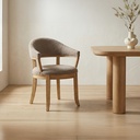 Carlos Dining Chair Taupe - 6