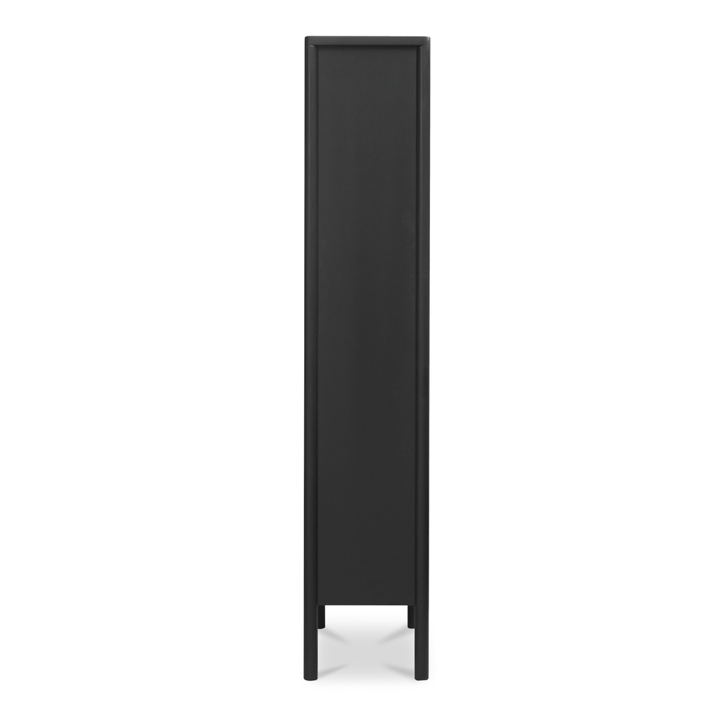 Hannah Tall Cabinet Black - 2