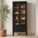 Hannah Tall Cabinet Black - 6