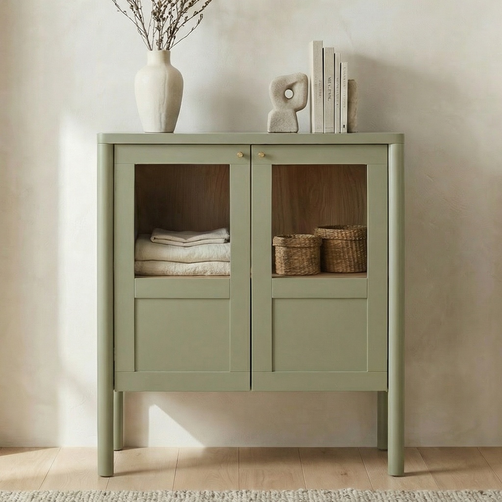 Hannah Cabinet Green - 7